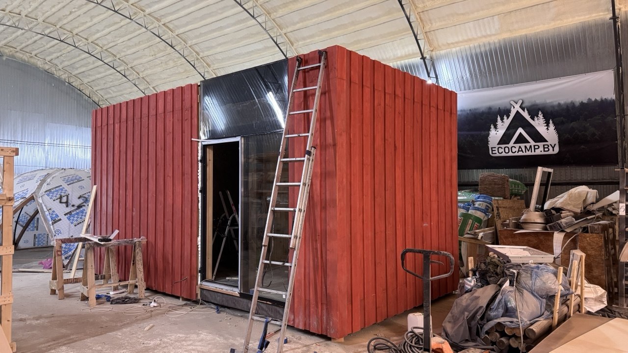 Собственное производство модульных домов и бань Ecocamp